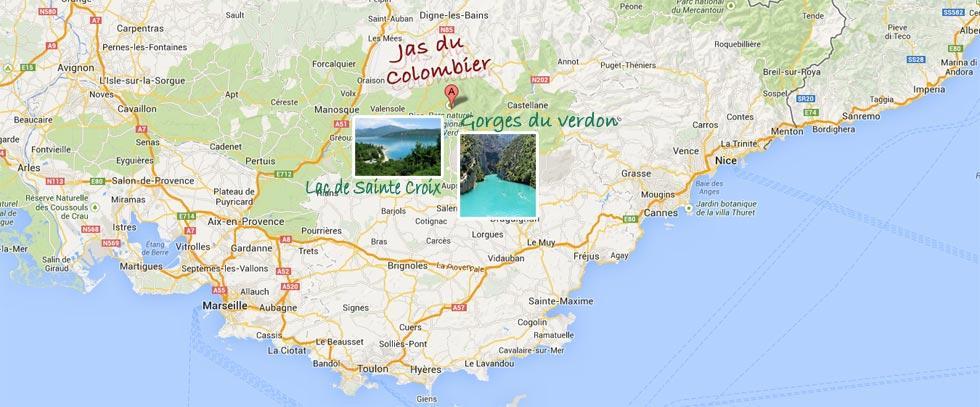 Le Jas Du Colombier Villa Moustiers-Sainte-Marie Exteriör bild